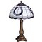 The Memory Company 19.5" Blue and Black NFL Indianapolis Colts Tiffany Table Lamp